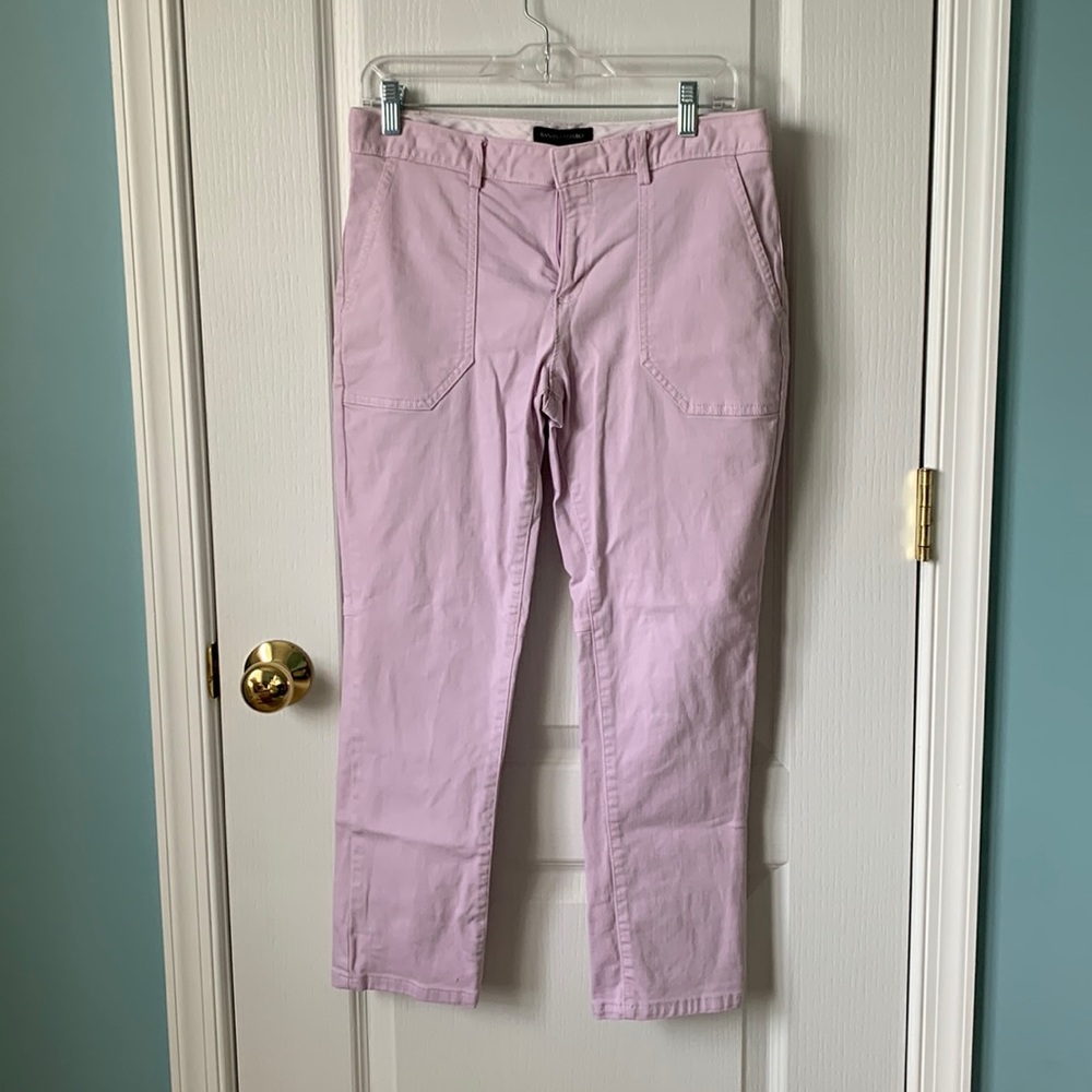 Banana Republic utility twill ankle pants size 6 short